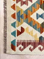 שטיח קילים 670 קרם/צבעוני 296*202 | KILIM