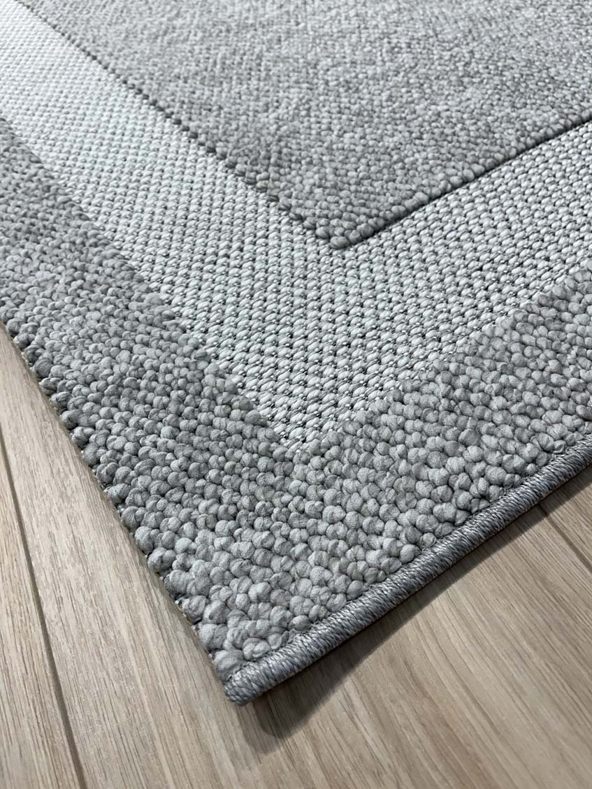 Looped rug frame 342 gray | COZY
