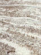 Nordic round rug Serena 317 beige | SERENA