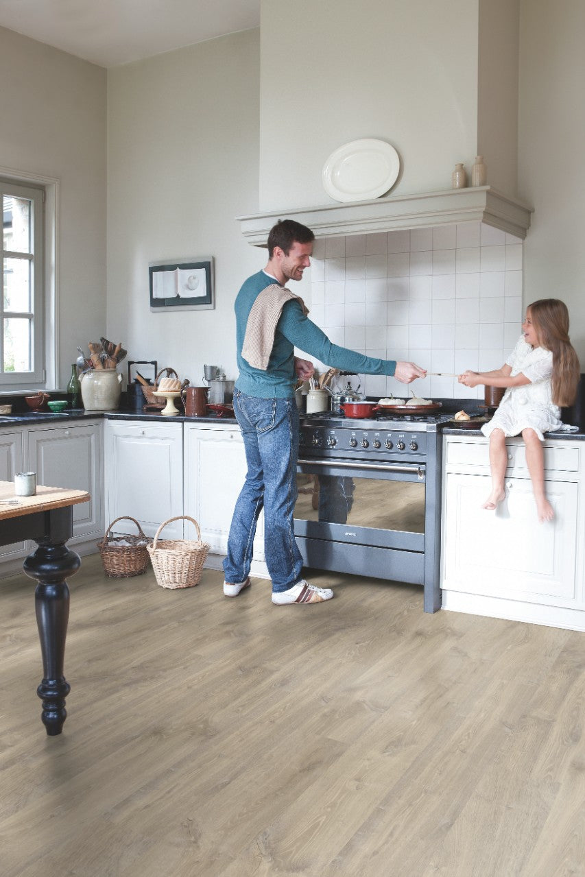 Creo Louisiana Oak Beige Laminate Flooring 3175 Quick Step Creo Louisiana Oak Beige