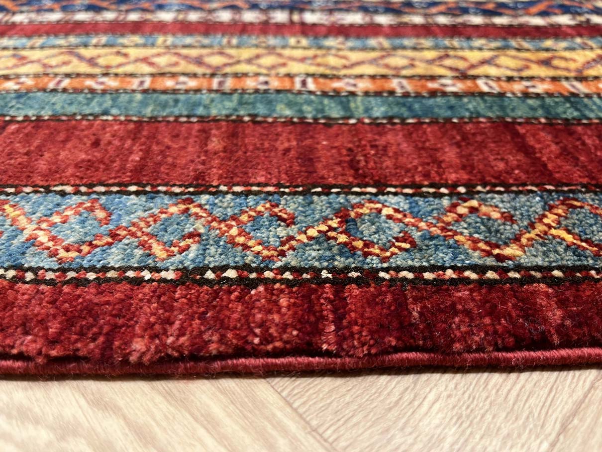 KASHKULI Carpet 661 Red/Colorful 150*98 | KASHKULI