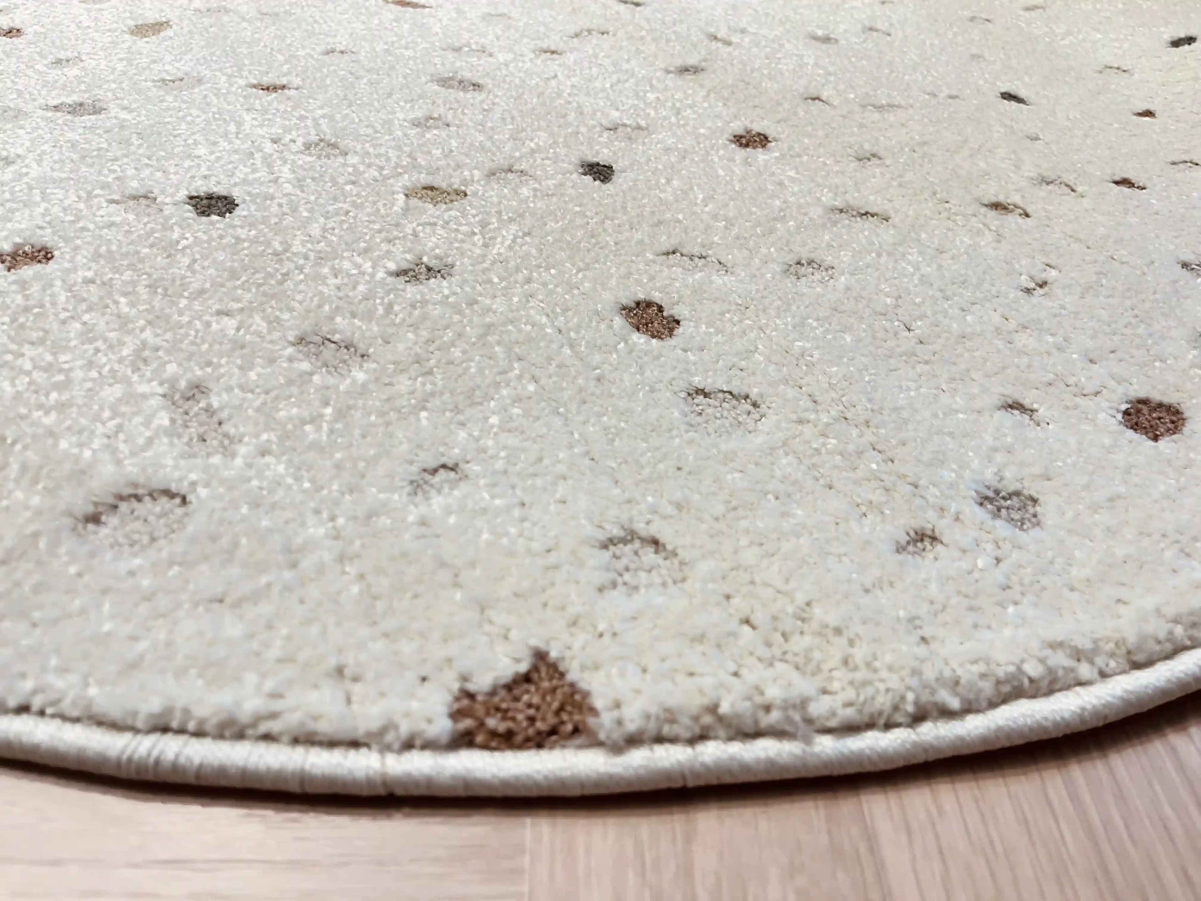 Children's round rug dots 30 01 colorful | KIDS