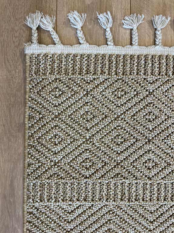 שטיח קופנהגן חום/בז' 263 | COPENHAGEN