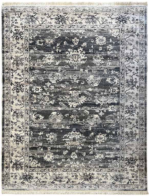 שטיח וינטג' אפור 408