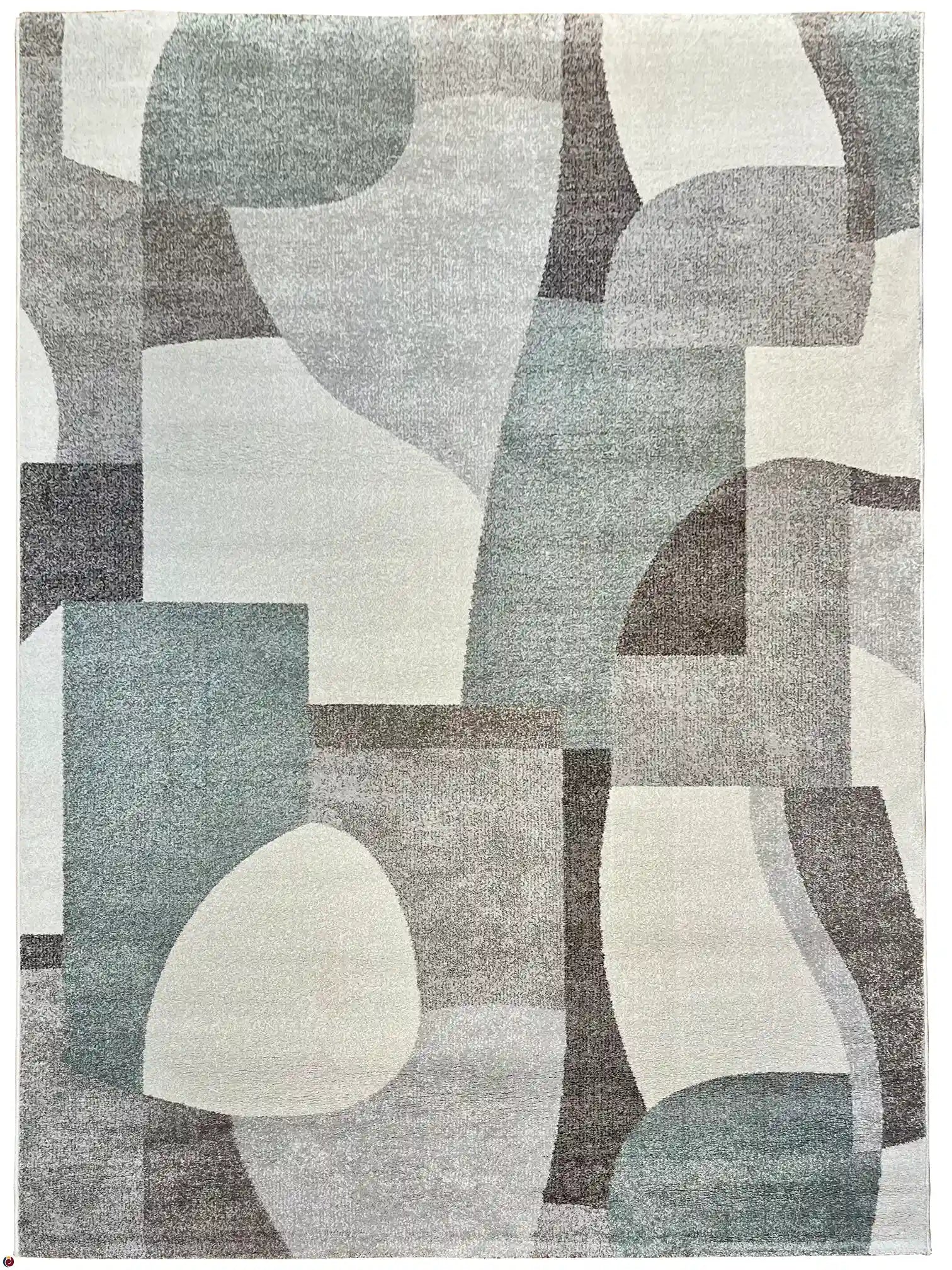 FREYA Carpet 337 01 Cream/Grey/Olive | FREYA