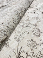 שטיח וינטג' משי 639 06 אפור | SILK