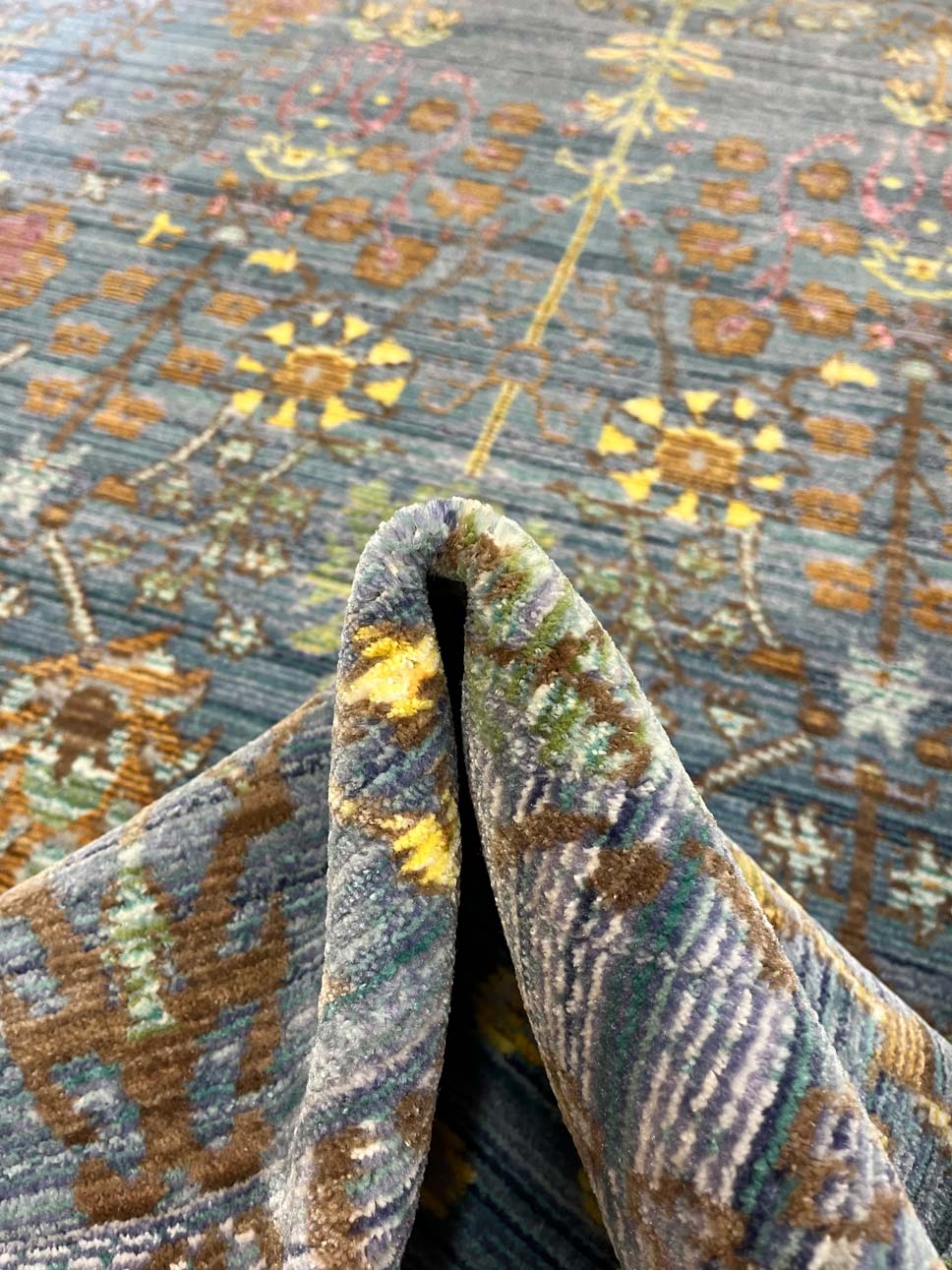 Four Seasons Blue Carpet 428