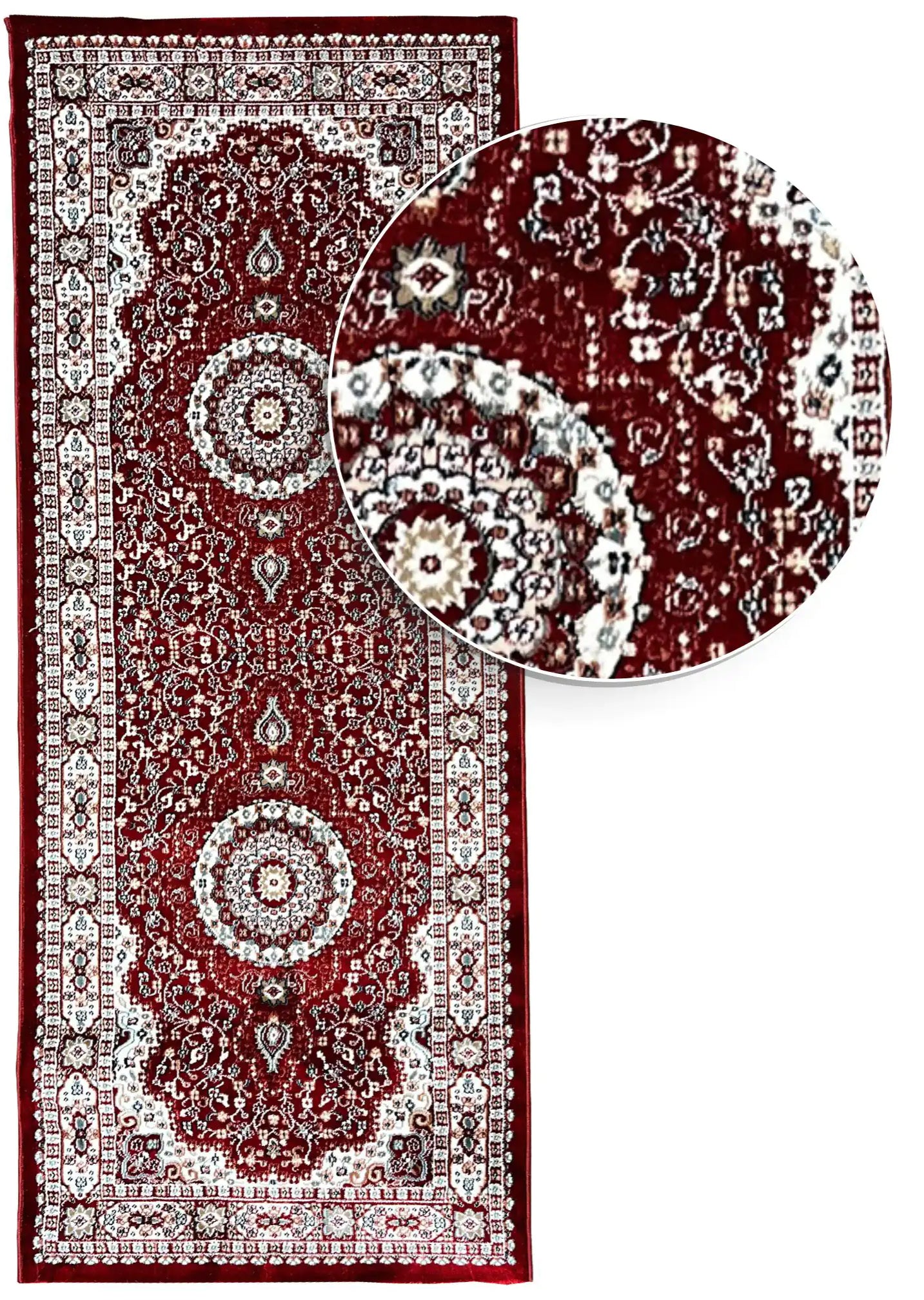 שטיח פלורה ראנר 557 אדום | FLORA