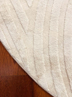 Round Alfi Rug 471 Beige | ALFI