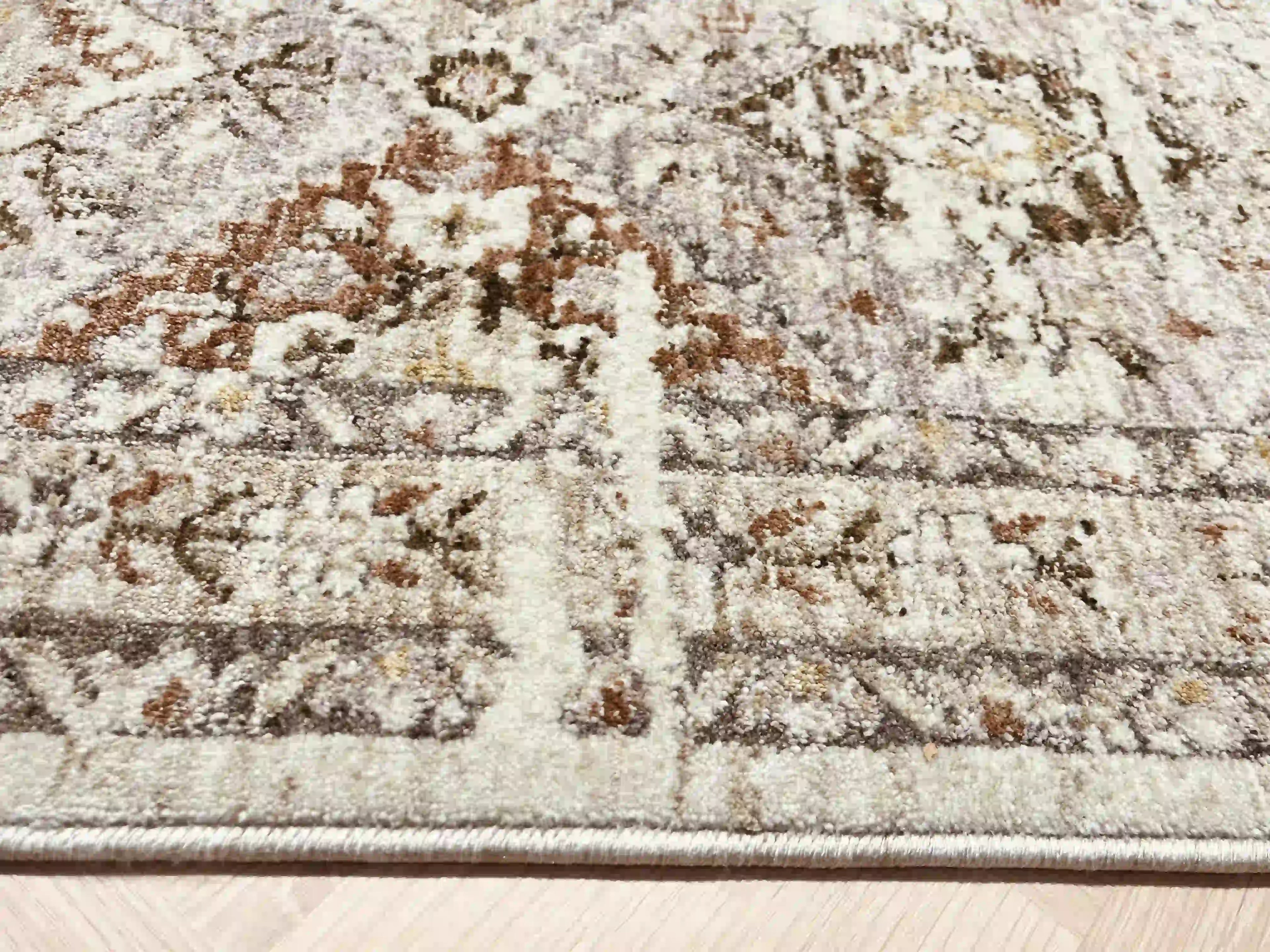 Vintage Alfonso 407 colorful rug | ALFENSO