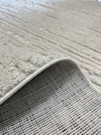 Soft Cream Rug 464 with Fringes | SOFT