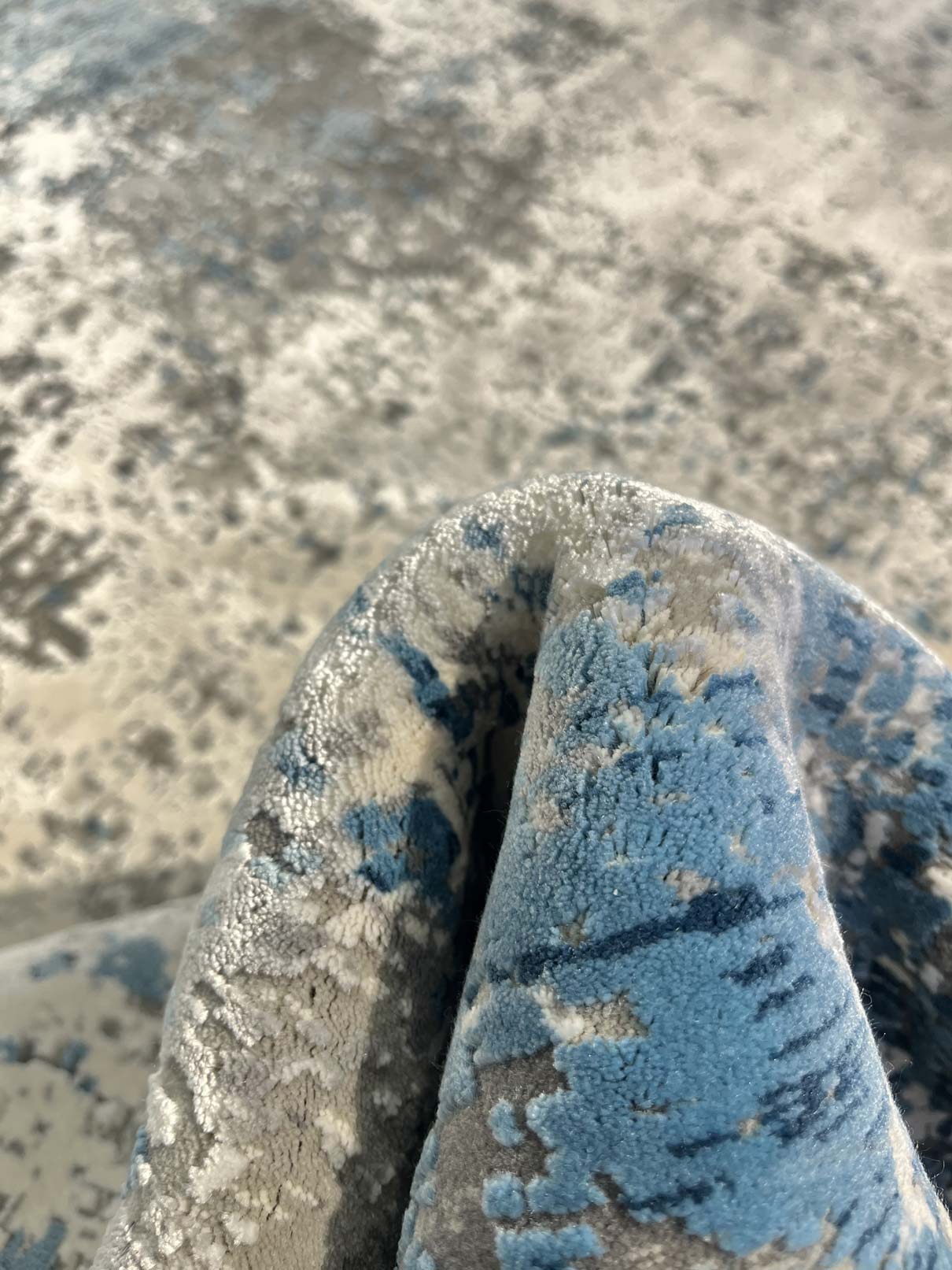 Diamond Carpet Blue/Grey/Gold 953 | DIAMOND EXCLUSIVE