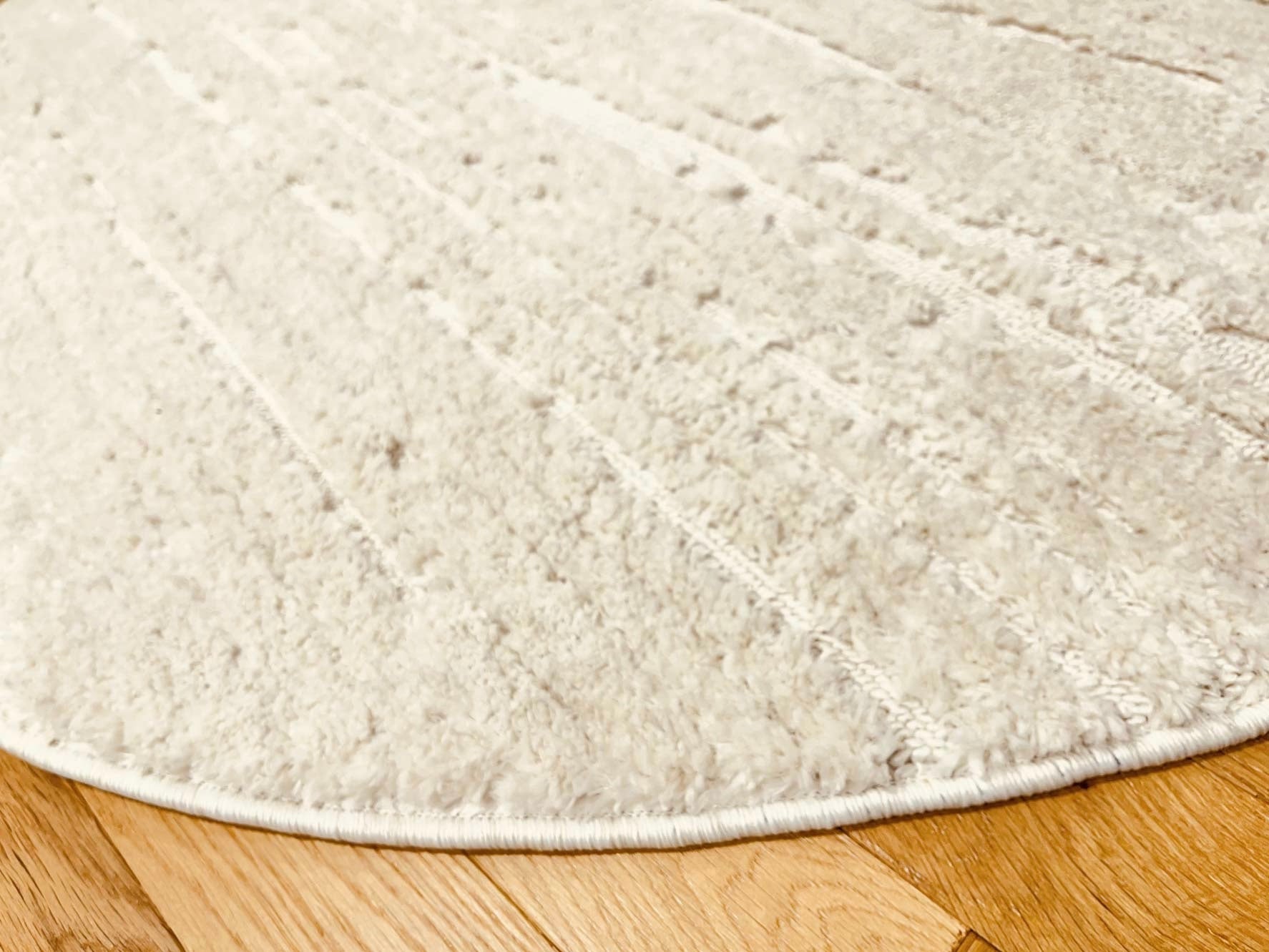 Soft Round Carpet 221 Cream | SOFT