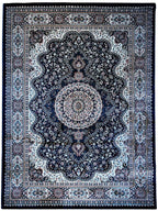 שטיח פלורה 620 כחול כהה | FLORA