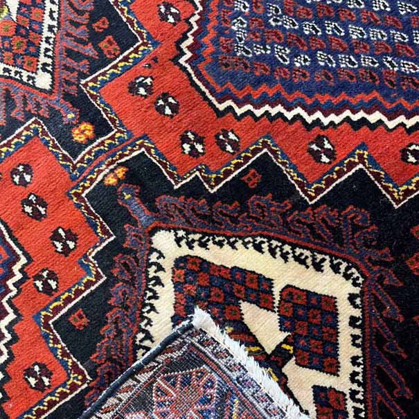 שטיח שהרבאבק 902 אדום/כחול  170*122 | SHAHRBABAK