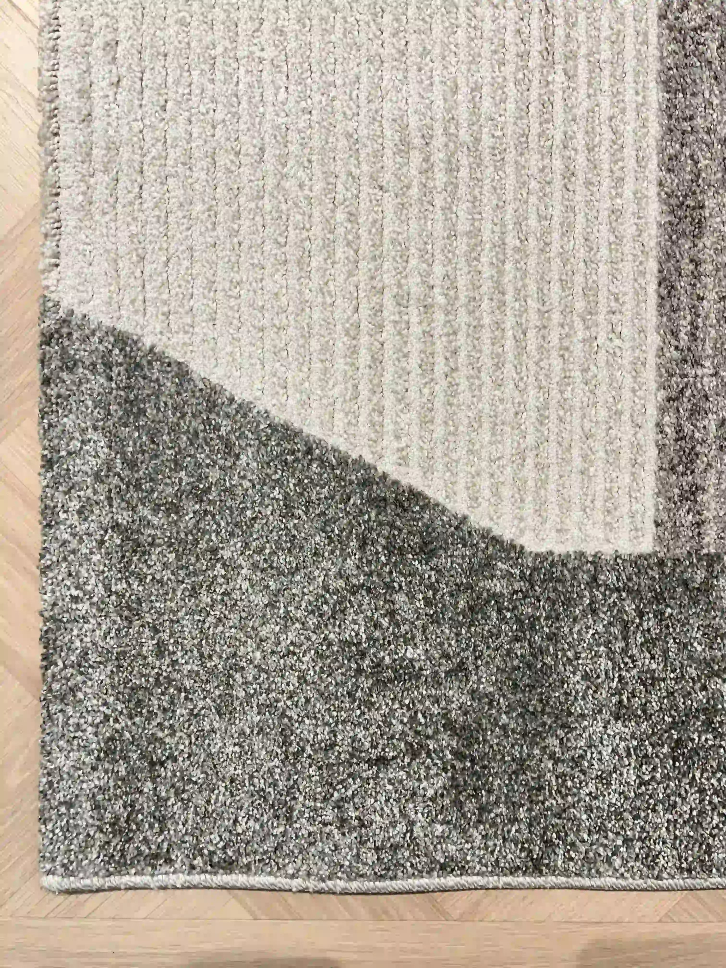 שטיח פרייה 337 02 קרם/אפור/זית | FREYA