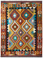 שטיח קילים 663 כתום/צבעוני 177*102 | KILIM