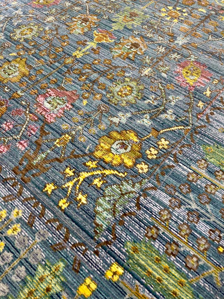 Four Seasons Blue Carpet 428