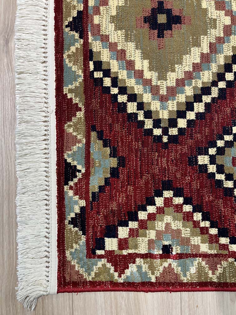 שטיח סילקי קאשן 615 אדום