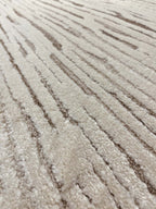 Loren Carpet 28 Cream/Brown | LOREN