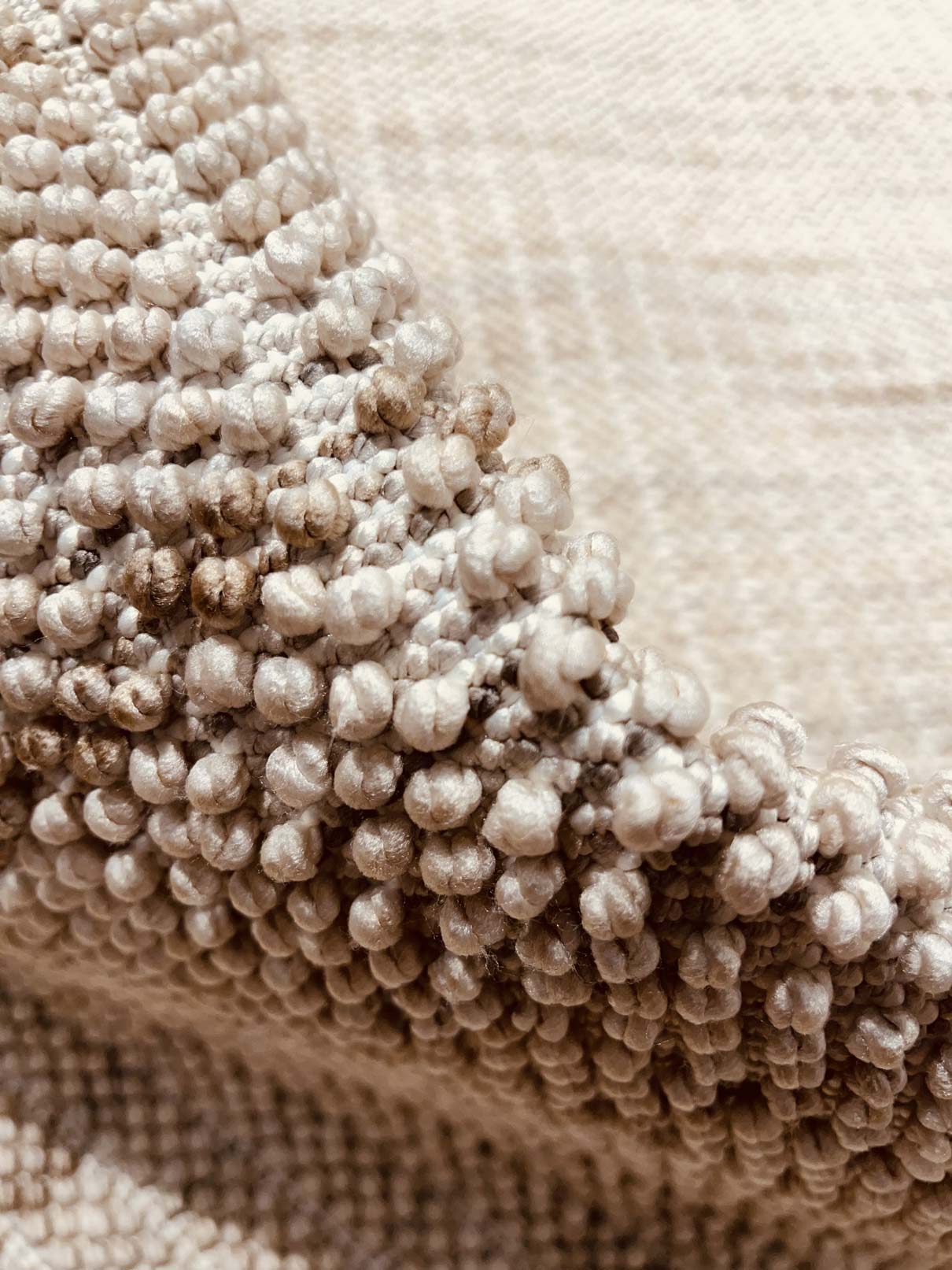 NATURAL loop pile carpet, natural beige 286