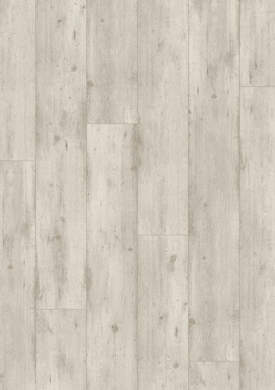 Impressive laminate flooring in a light gray concrete look 1861 Concrete wood light grey