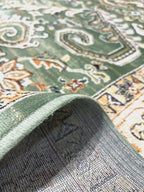 Vintage Silk Carpet 639 05 Green | SILK