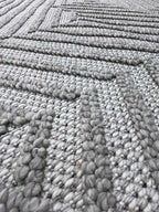שטיח לולאות לופס 340 אפור | LOOPS