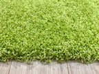 Green shaggy rug 465 | SHAGGY
