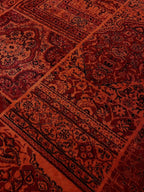 שטיח עגול אפגני 238 אדום | AFGHAN