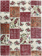 Four Seasons Carpet Pink/White 422