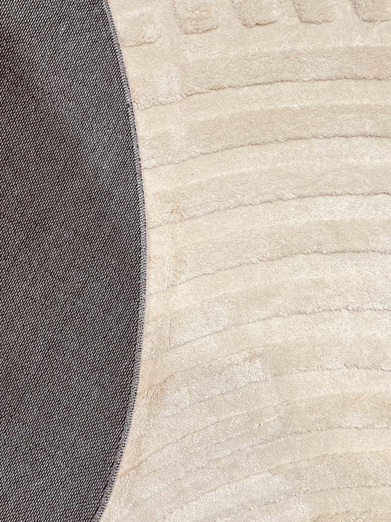 Round Alfi Rug 471 Beige | ALFI