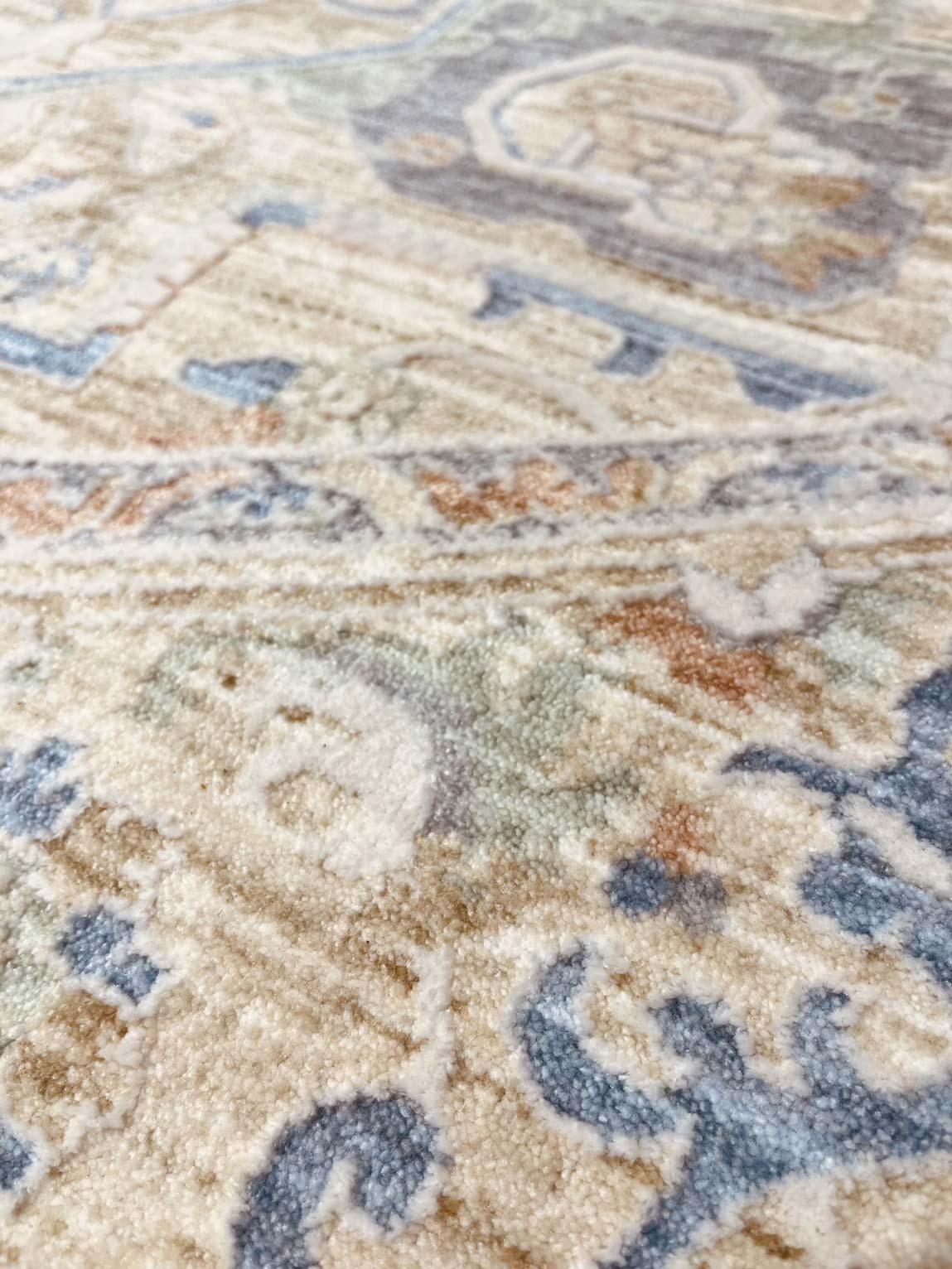 שטיח וינטג' מדלן עגול 401 צבעוני | MADELEINE