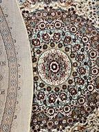 שטיח פלורה עגול 234 בז' | FLORA