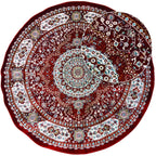 שטיח פלורה עגול 235 אדום | FLORA