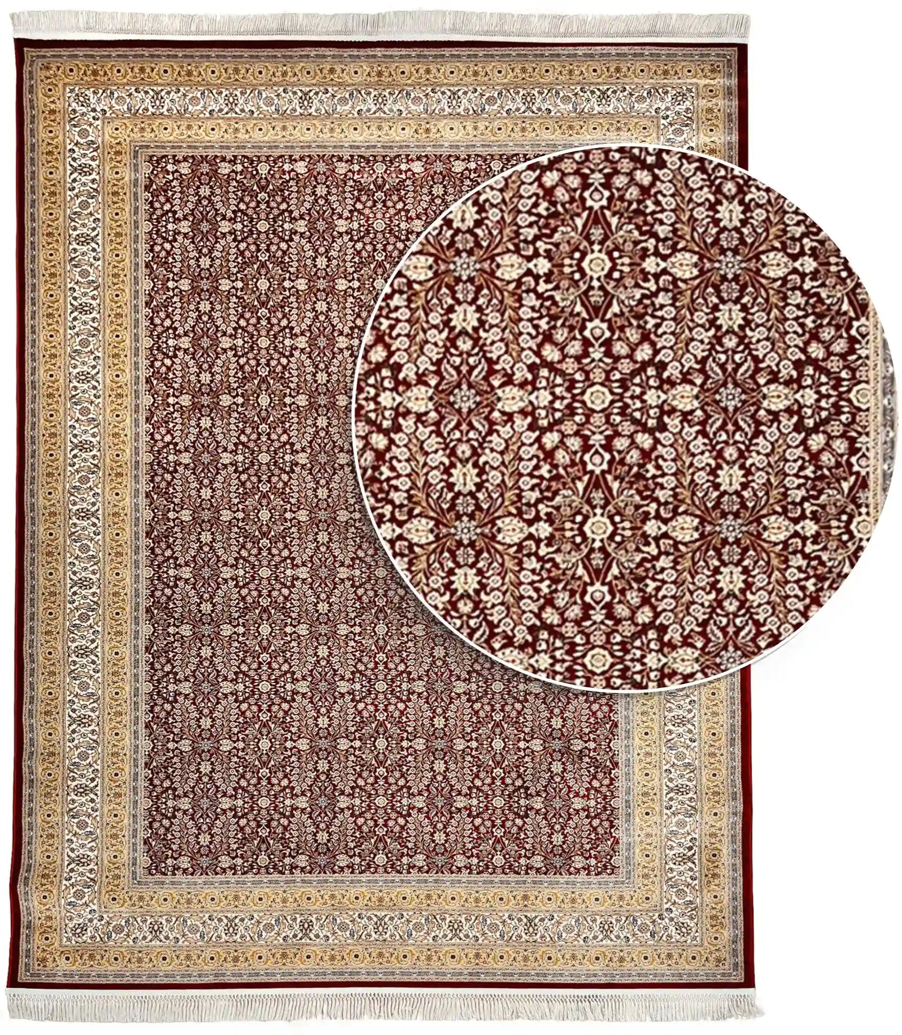 שטיח טהרן 630 בז'/אדום | TEHRAN