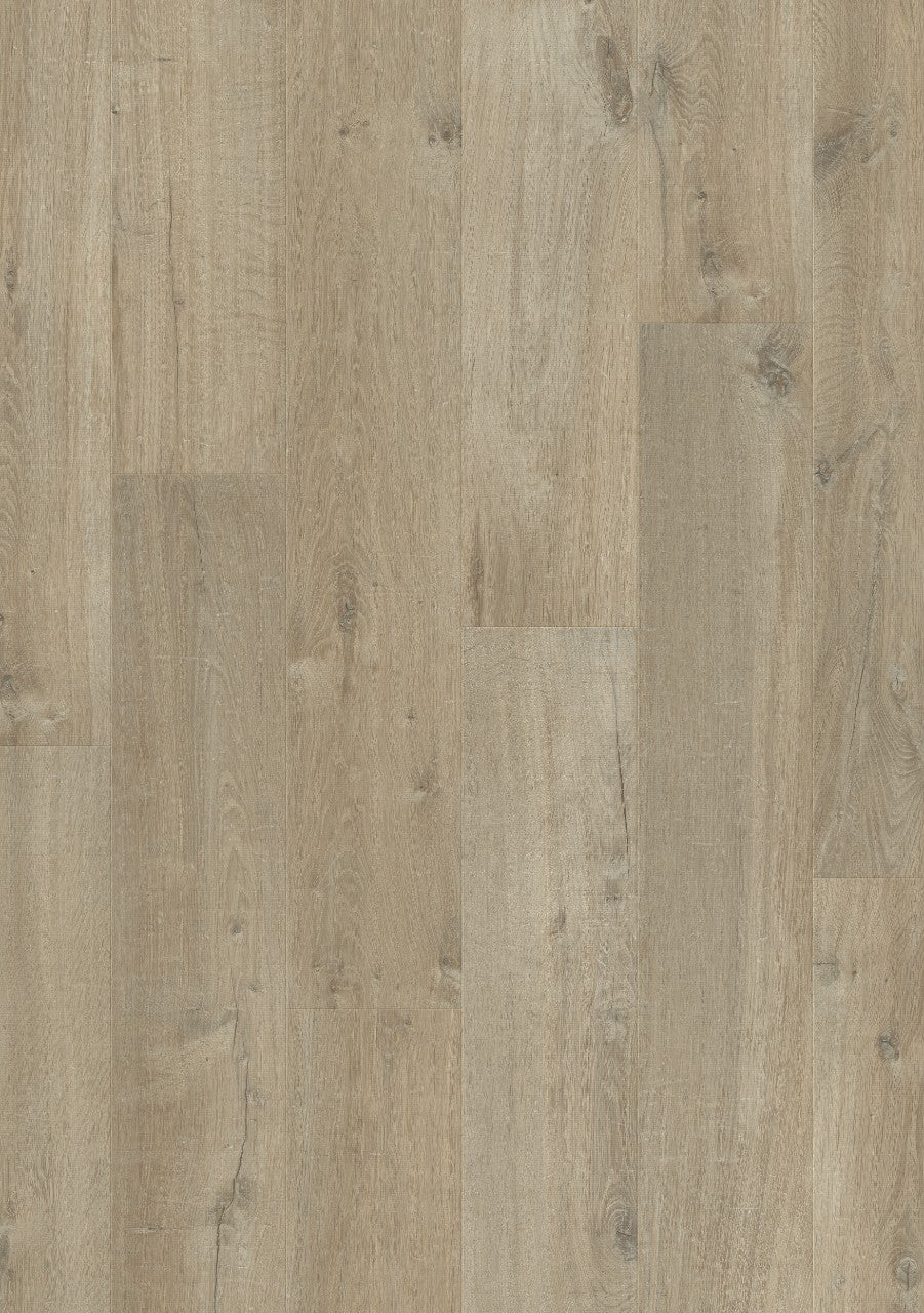 Impressive laminate flooring Soft oak light brown 3557 Quick step Soft oak light brown