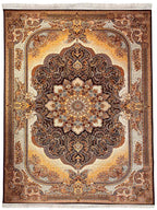 Tehran Carpet 634 Beige/Black | TEHRAN