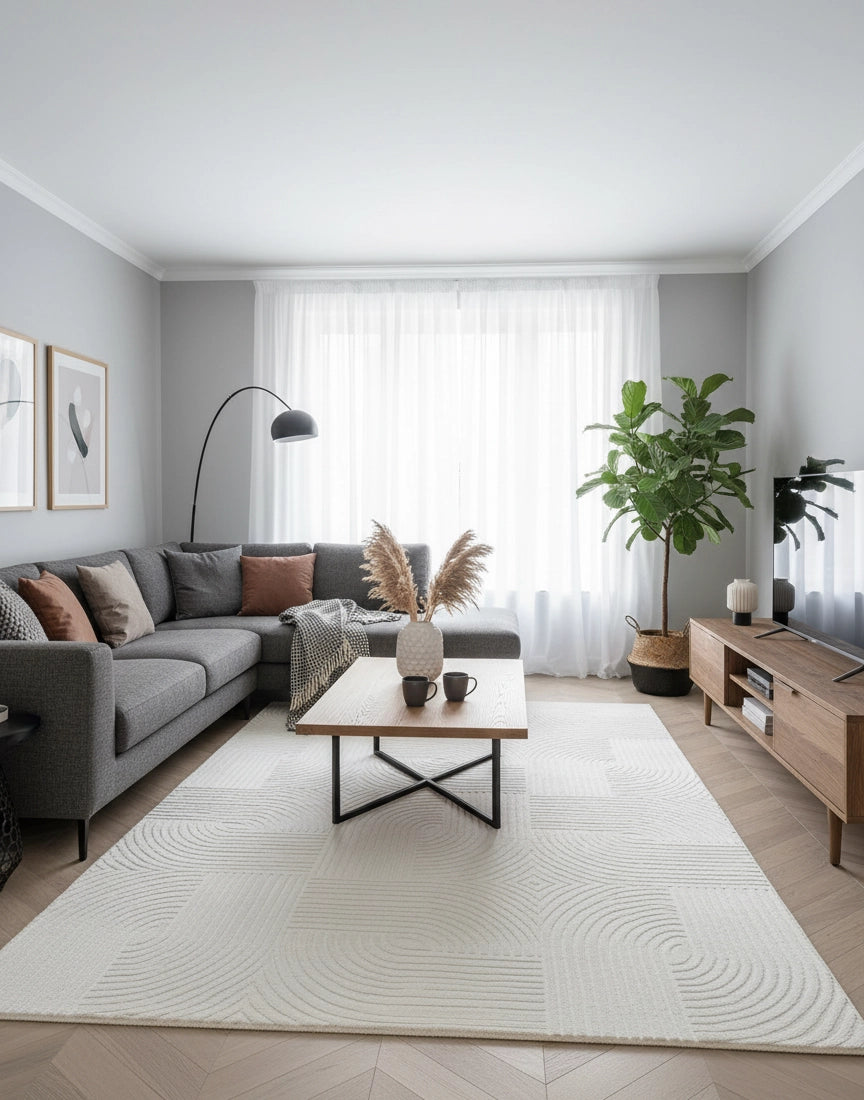 שטיח מלטה קשתות 288 קרם | MALTA