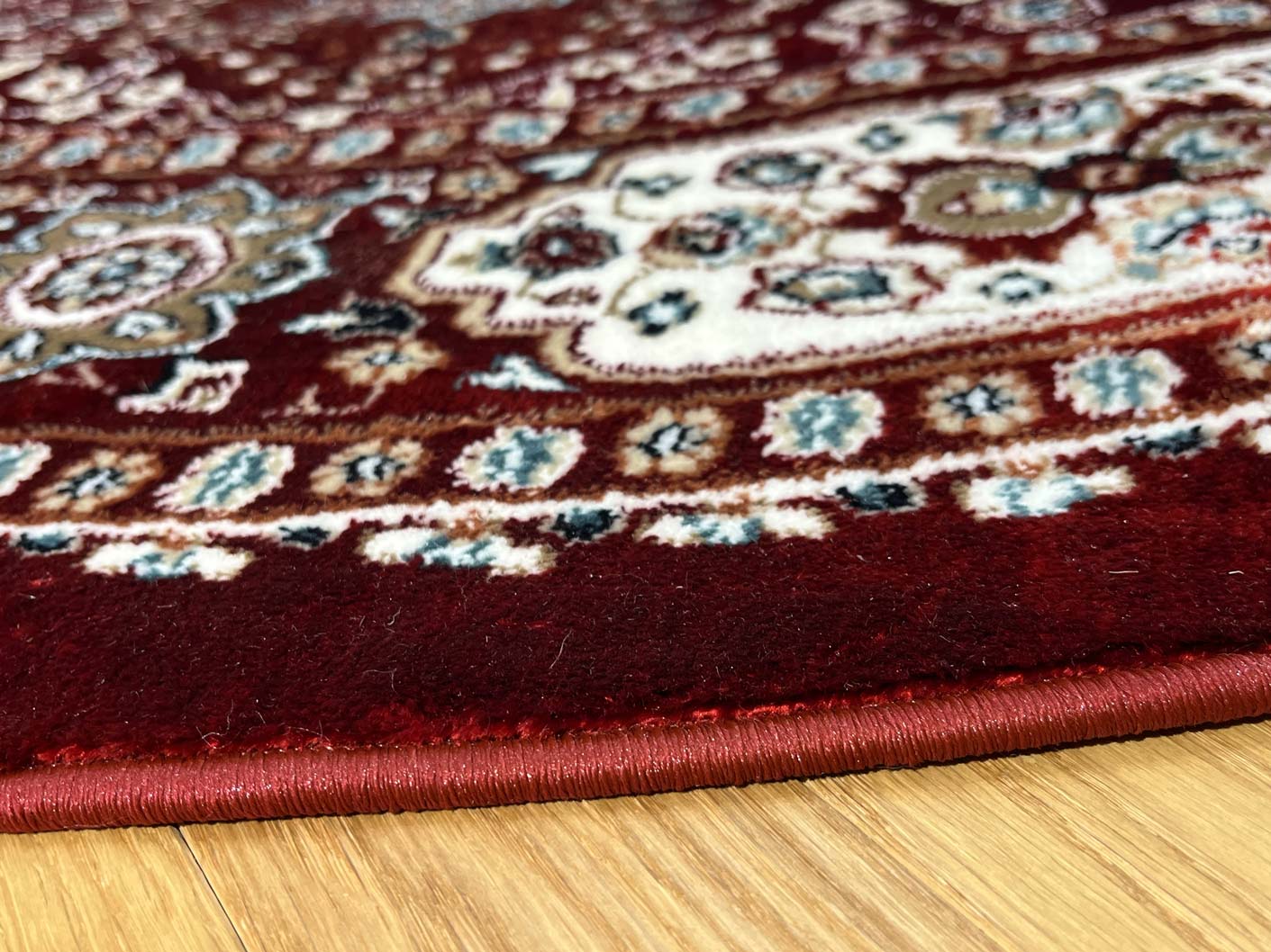 שטיח פלורה עגול 235 אדום | FLORA