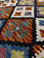 שטיח קילים 672 כתום/צבעוני 248*182 | KILIM