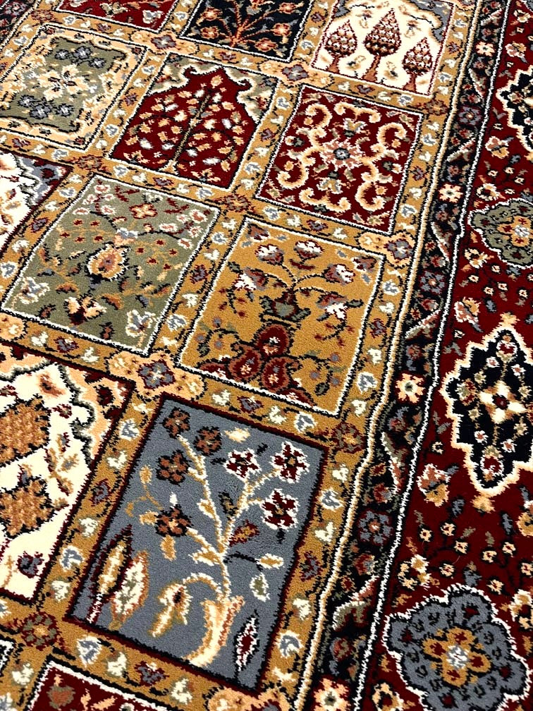 שטיח בחטיאר בלגי ראנר צבעוני/אדום 504