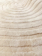 Round Alfi Rug 471 Beige | ALFI