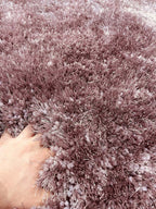 Purple shaggy carpet 750 SHAGGY