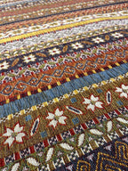 RUBI 558 red/multicolored carpet | RUBI