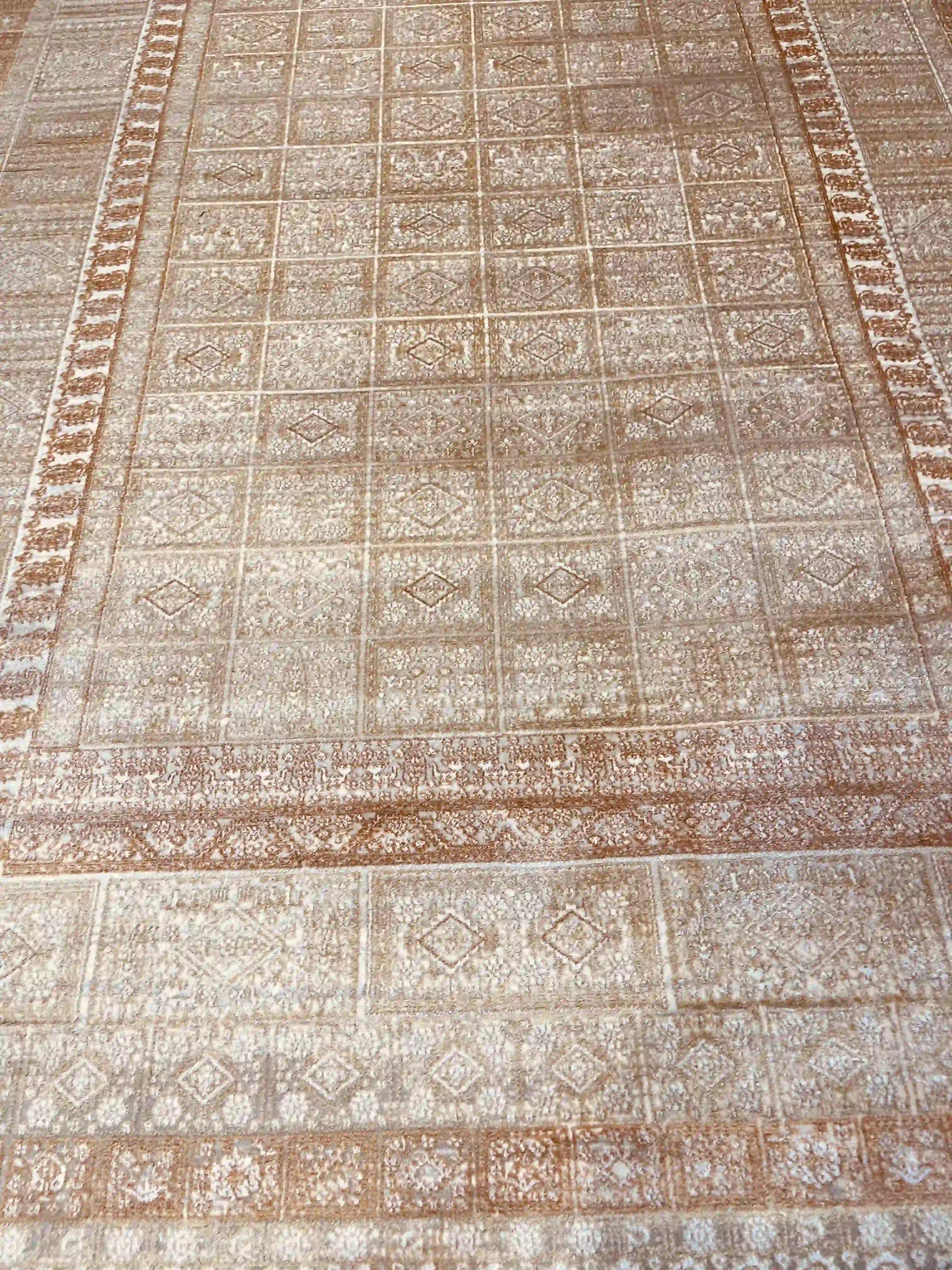 Boutique Rug 416 Orange/Beige | BOUTIQUE