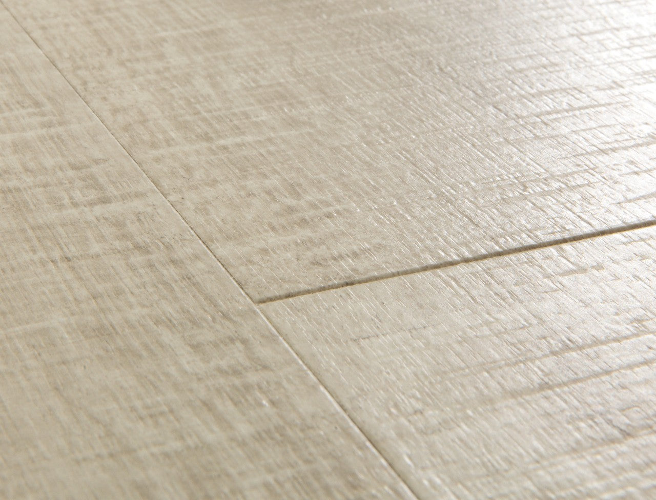 Impressive laminate flooring, polished oak, beige 1857 Quick step Impressive