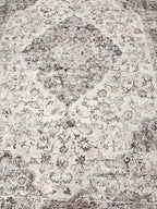 שטיח וינטג' משי 639 06 אפור | SILK