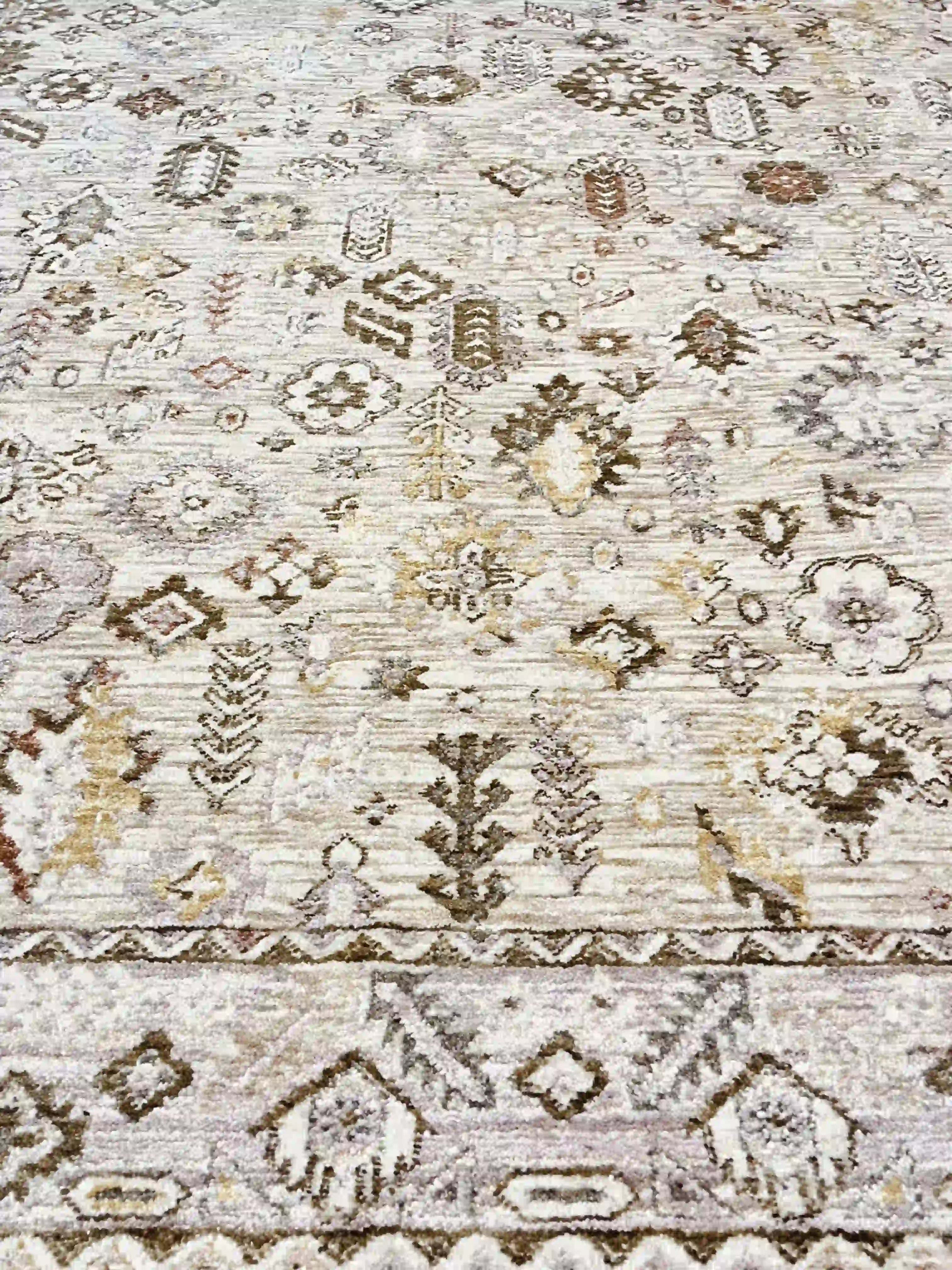 Vintage Alfonso 407 02 colorful rug | ALFENSO