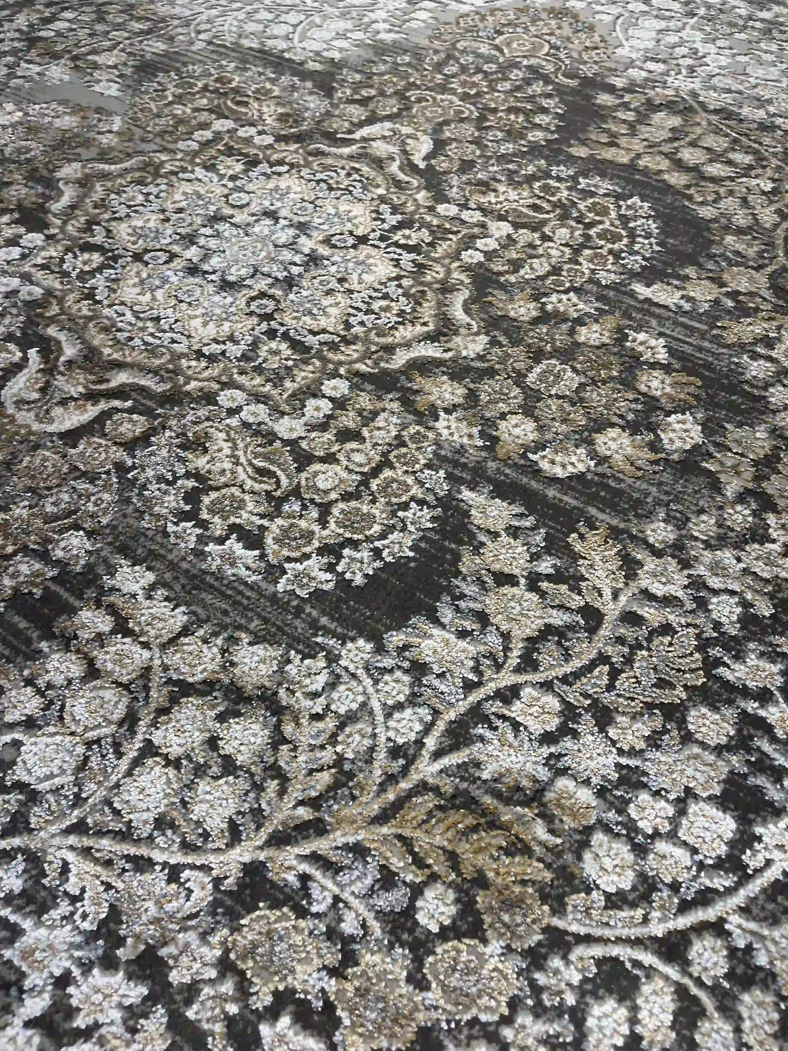 Boutique Carpet 416 01 Grey/Gold/Blue | BOUTIQUE